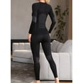 thumbnail image 3 of Charmo Thermal Underwear Sets for Women Thermal Athletic Outfit Sets Clothes Winter Skiing Quarter Zip Activewears, 3 of 5