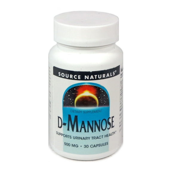 Source Naturals - D Mannose 500 mg. - 30 Capsules