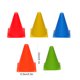 thumbnail image 5 of Sonducket 3x conos de tráfico de entrenamiento de fútbol: visibilidad mejorada, fácil de instalar, fútbol, baloncesto, entrenamiento, Mochilas de mochilero Naranja 23cm, 5 of 6