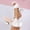 White, variant on Women's Ruched Cross Band Flare Heel Slide Sandals, Square Toe Open Toe Mules for Party & Evening Purple 7.5