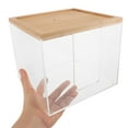thumbnail image 5 of HONMEET Transparent Acrylic Tissue Holder Efficient for Bathroom and Home Use Size 5.5x5.5x5.5 inches, 5 of 8