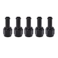 thumbnail image 2 of Automotive Fuel Line Straight Adapter, 6AN Female To 3/8 NPT Adpater Rust Resistant Black 5pcs Professional Replacement  For Fuel Lines For Fuel Filters, 2 of 8