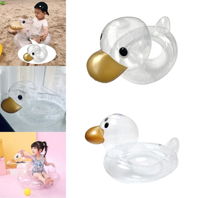 Anillo de flotador de natación Baoblaze 2 piezas transparente duradero flexible verano