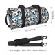 thumbnail image 2 of Fotbe Football Soccer Ball Bolsa Deportiva de Lona Plegable con Estampado, Bolsa de Gimnasio con Bolsillo Seco/Húmedo, Bolsa de Viaje Ultraligera de Gran Capacidad, 2 of 6