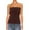Brown, variant on Uinagy Women's Solid Color Sleeveless Backless Slit Tube Top Top