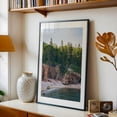 thumbnail image 5 of Cliffside, Acadia - Maine Photography Black Framed Wall Art Print 12 x 18 inches, 5 of 8