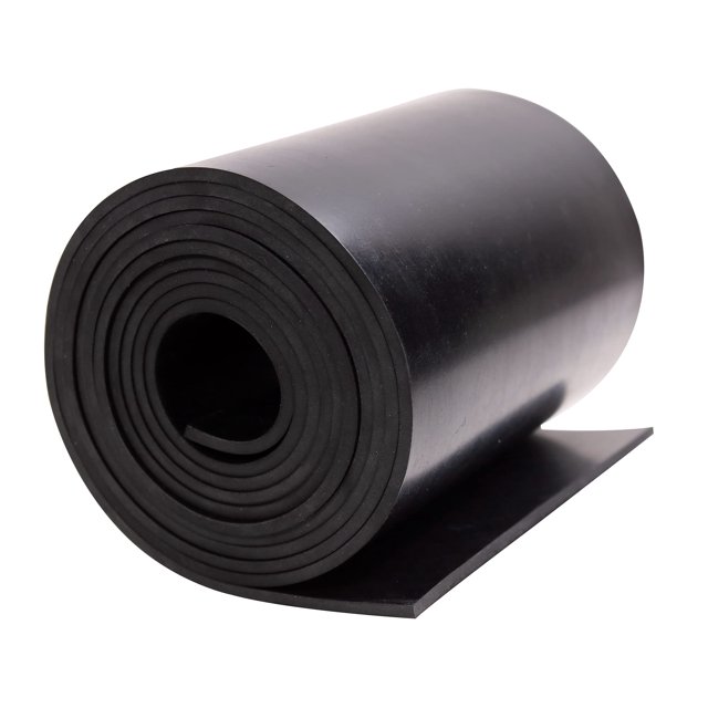 Lámina de goma RAPOLL de neopreno macizo de 3 mm de grosor, 20 cm de ancho x 3 m de largo