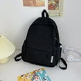 thumbnail image 4 of Fashion Rucksack Simple School Bookbag Multi-Pocket Cute For Girl (Green), 4 of 5