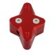 thumbnail image 5 of Placa ampliadora de pie de soporte lateral para motocicleta, almohadilla ampliadora de pie de soporte de aleación de aluminio para NMAX155 NMAX125 Rojo, 5 of 8