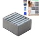 thumbnail image 1 of Closet Storage Box with Handle - Gray - 35*24*17cm - 1pc, 1 of 5