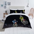 thumbnail image 2 of 3D Motorcycle Printed Bedding Cover Set 2/3 Pcs Highend Home Textiles Newly Fashion,California King(98"x104"), 2 of 6
