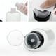 thumbnail image 4 of Dispensador de empuje hacia abajo de 200ml, removedor de esmalte de uñas, dispensadores de botellas vacías, soporte para botella removedor de esmalte de uñas (5 uds), 4 of 5