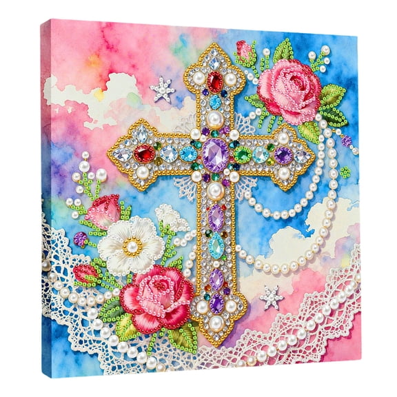 DIY Pearl Painting with Pearl Beads Art Craft for Adult Beginners Tabletop and Wall Home Display Creative Kit Gift