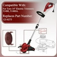 thumbnail image 3 of MaxLLTo 3 Pack 14" Replacement 125-8275 Cap-Retainer Spool for Toro Electric Trimmers 51480 51480A Models, 3 of 7