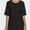 Black, variant on Women’s Short Sleeve Tops Crew Neck Summer Shirts