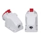 thumbnail image 2 of Risegun Toma de corriente industrial IP44, impermeable, a prueba de polvo, 5 núcleos, 16 A, 3P+N+E, conector de montaje en superficie 220‑380 V, 240-415 V, 2 of 14