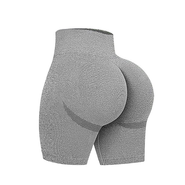 Pantalones de yoga europeos y americanos sin costuras, pantalones de ciclismo de cintura alta para verano, pantalones cortos de yoga, pantalones deportivos de fitness para mujeres, leggings