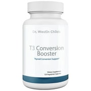 Dr. Westin Childs T3 Conversion Booster - Naturally Support T4 to T3 Conversion, Thyroid Biosynthesis, and Cellular Sensitivity - Non-GMO, GMP Certified, 60 Servings