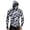 Dark Gray, variant on LTTVQM Mens Long Sleeve Shirts with Face Mask UPF 50+ Sun Protection Camo Hoodie Running Rash Guard Lightweight Hooded Shirts Athletic Casual Outfits Black XL
