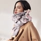 thumbnail image 3 of Bufandas para mujer, chales y envolturas de pashmina para vestidos de noche, bufandas cálidas de invierno, bufandas a cuadros de gran tamaño, 3 of 5