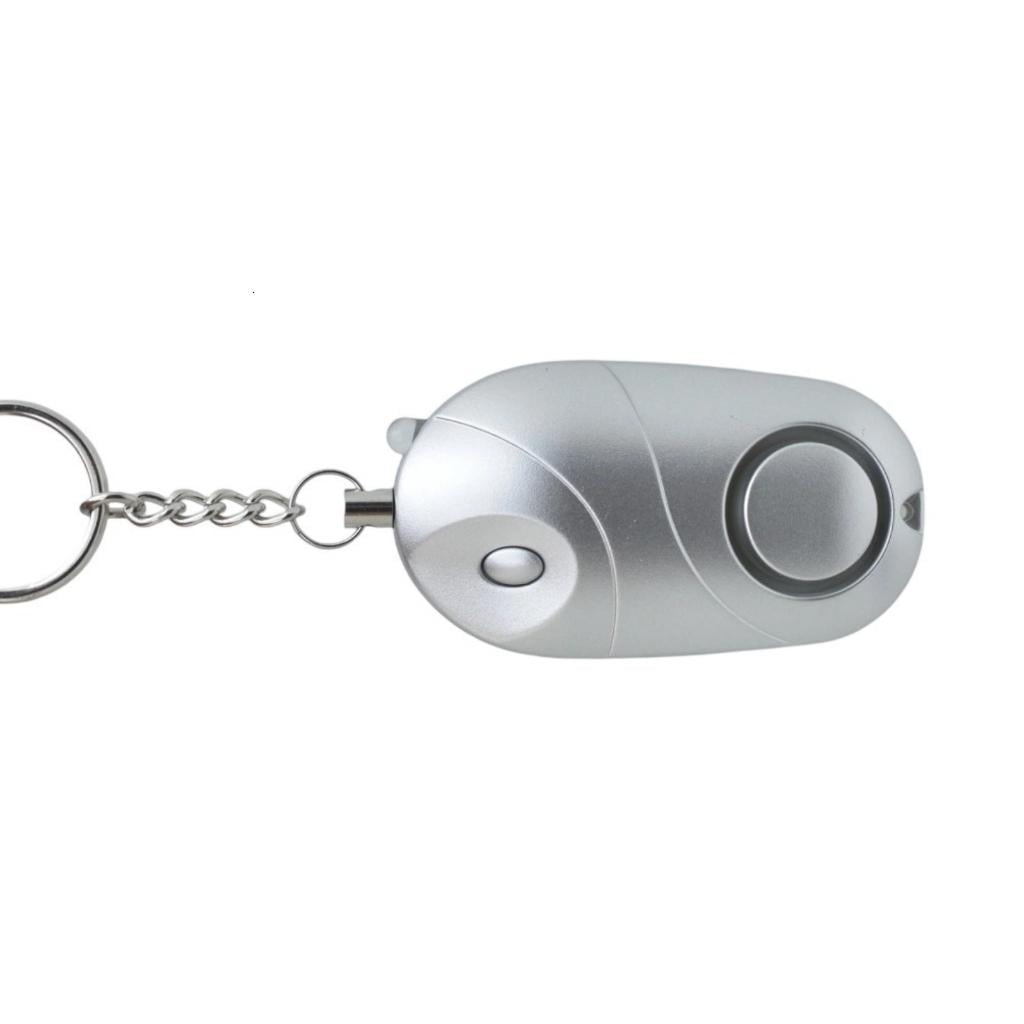Panic Chain Alarm Flashlight Keychain, Gray & Orange - Walmart.com