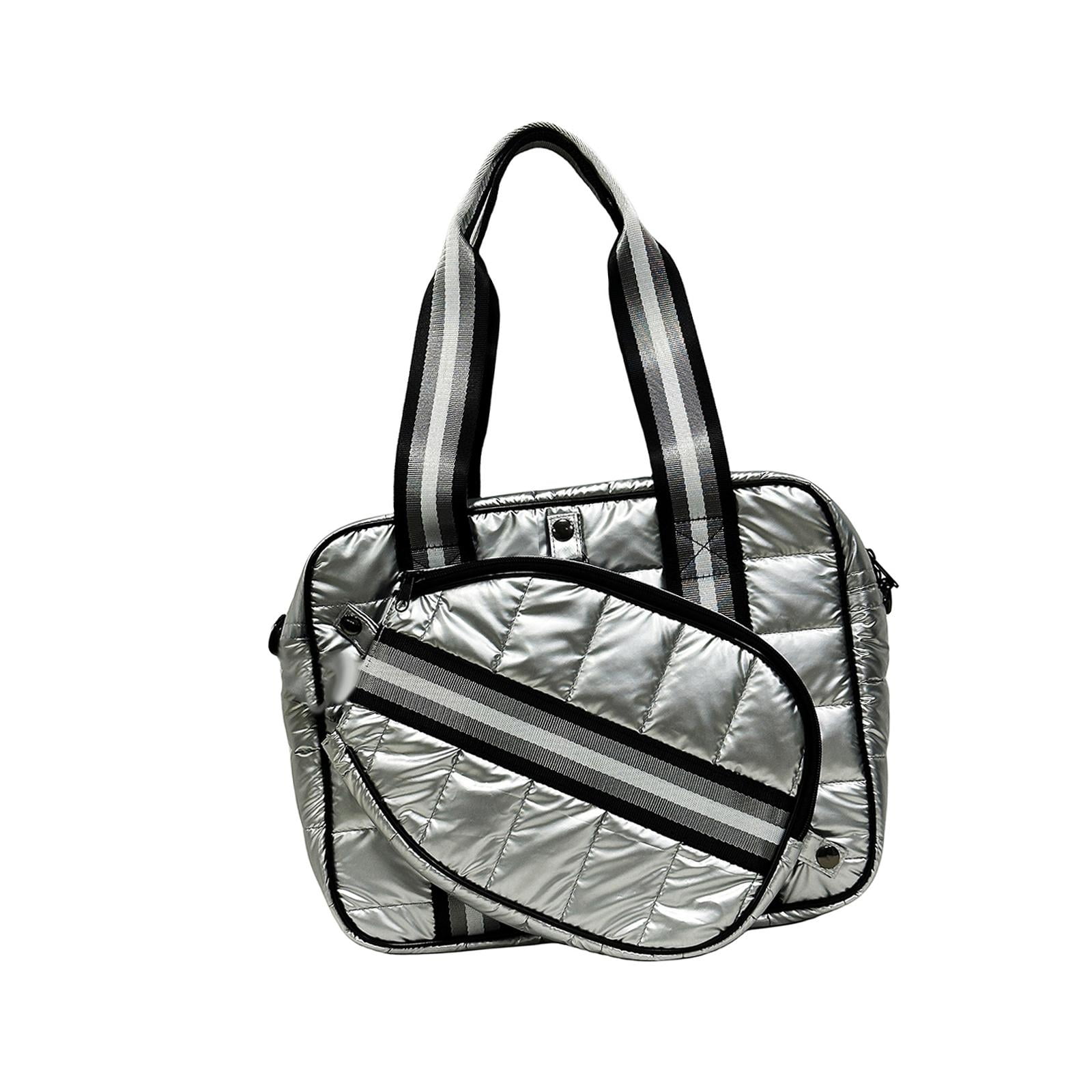 Sac Raquette Badminton Fourre-tout Sac De Sport Milageto Pour Tennis/Badminton - Fourre-Tout Léger Avec Bandoulière - 44x25x33 Cm - Tissu Oxford Fourre-tout Sport Léger
