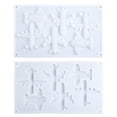 thumbnail image 6 of 5 Cavity Aircraft Airplane Silicone Mold Fondant Mousse Cake Mould Chocolate Decorating Baking Tool, 6 of 10