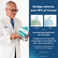 thumbnail image 3 of Navage Nasal Care Premier Bundle: Navage Nose Cleaner, Teal Travel Case, Countertop Caddy and 20 SaltPods, 3 of 10