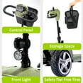 thumbnail image 6 of SAY YEAH Mobility Scooter,Electric Wheelchair Device for Travel,Suitable for Seniors and People with disabilities,with LED Headlights and Basket,green, 6 of 10
