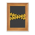 thumbnail image 1 of Logo Caution Line No Entry Desktop Wooden Photo Frame Display Picture Art Painting Multiple Sets, 1 of 3
