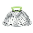 thumbnail image 1 of Steaming Stand, Heavy Duty Food Steamer Rack, Stainless Steel Fruit Vegetable Basket For Restaurant Home Kitchen Baking Cooking, 1 of 8