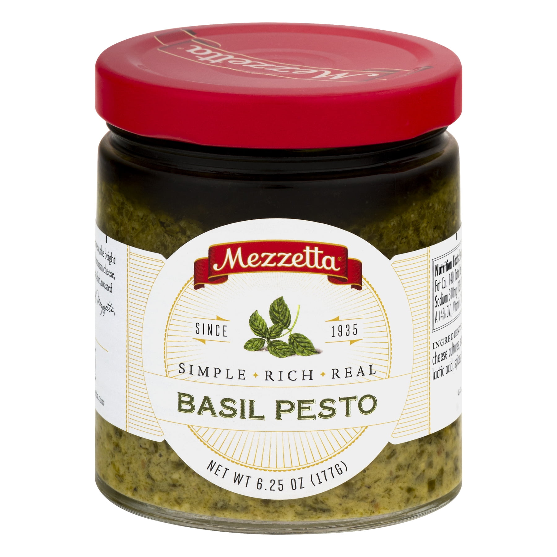 Mezzetta Basil Pesto, 6.25 OZ