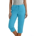 thumbnail image 2 of Women's Stretchy Yoga Leggings Summer Knee Length with Pockets Comfy, 2 of 7