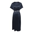thumbnail image 1 of Gibobby Vestido de gasa de verano para mujer Falda irregular delgada sexy Falda de medio cuerpo con cajones de tendencia de y americana(Negro,M), 1 of 3