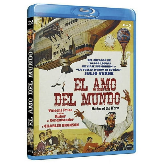 Master of the World (1961) [ Blu-Ray, Reg.A/B/C Import - Spain ]