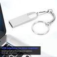 thumbnail image 3 of U Disk Mini Metal Portátil USB 2.0 Unidad Flash Memory Stick Piezas de Computadora CW10472 Plata, 3 of 8