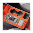 thumbnail image 1 of Cubierta embellecedora PENGJJMXG para panel de control de cambio de marchas de coche con volante a la izquierda para camioneta 2022 2023 marco para portavasos de agua naranja ABS, 1 of 5