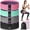 4.Pink,Aqua,Grey,Black, variant on Resistance Bands for Working Out, Fabric Exercise Bands for Legs and Butt, Workout Bands for Women and Men, Booty Band for Yoga Starter Set, Pilates, Rehab, Fitness and Home Workout