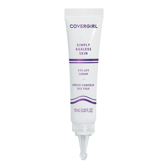 COVERGIRL Simply Ageless Eye Lift Serum, Reduces The Appearance of Fine Lines, Wrinkles and Puffiness, Tighter Skin, Doesn't Crack, 100% Cruelty-Free