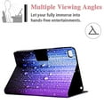 thumbnail image 4 of Allytech Slim Case for iPad Mini 7.9 inch Tablets, iPad Mini 5/Mini 4/Mini 3 2 1 Cover, Soft TPU Bumper Shockproof Auto Sleep Wake Card Slots Holder Wallet Case for iPad Mini 5 2019, Water Droplets, 4 of 6