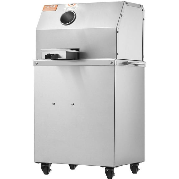 HCY Electric Sugar Cane Juicer, 800W Sugarcane Juicer Machine with 661LBS/H High Output, 3 Stainless Steel Rollers, 2.4" Large Inlet, Sugarcane Juice Extractor Squeezer on Wheels for Home/Commercial