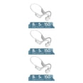 thumbnail image 4 of Cateissary Auriculares de conducción U9 Auriculares impermeables 8H Sonido claro Blanco Type1, 4 of 6