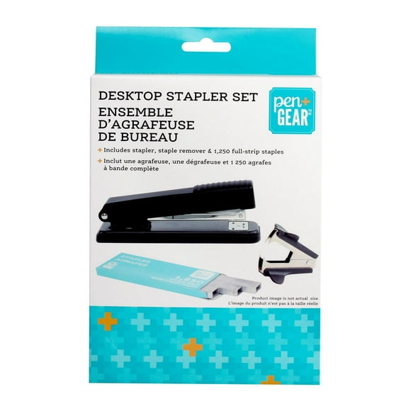 Ensemble d'agrafeuse de bureau Pen+Gear