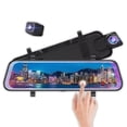 thumbnail image 2 of Retrovisor Inteligente Extreme EXRTHD102 Cámara Frontal + Reversa + Bracket, 2 of 14