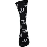 Maccabi Art Official Juventus FC Black Socks With Logo, Size 9-13