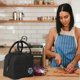 thumbnail image 2 of Bolsa térmica para el almuerzo para hombres y mujeres Bolsas térmicas para el almuerzo Bolsa térmica para el almuerzo a prueba de fugas para niños Mujeres Hombres Trabajo Picnic,11 Feliz Sencillez, 2 of 5