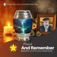 thumbnail image 4 of Yatskia Waterfall with Butterflies Small Urns for Human Ashes Keepsake Mother and Father, Mini Urn for Adult Ashes, (Monar Pack of 2, 3 Inch), 4 of 8