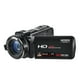 thumbnail image 2 of Cámara de vídeo 1080P 30FPS IR Visión nocturna Vlogging Cámara grabadora 3.0'' 270 grados de rotación Pantalla IPS 16X Videocámara digital con 1 Batería cámaras de cine, 2 of 9