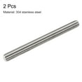thumbnail image 2 of Uxcell M12 x 150mm 304 Stainless Steel Fully Threaded Rod Right Hand Threads 2 Pack, 2 of 4