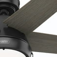 thumbnail image 5 of Restored Hunter Fan 44 inch Casual Matte Black Indoor Ceiling Fan with LED Light Kit and Pull Chain (Refurbished), 5 of 7
